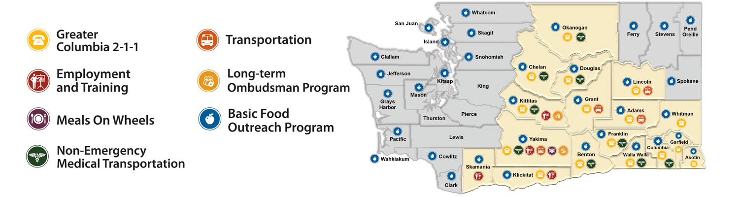 People for People Service Areas